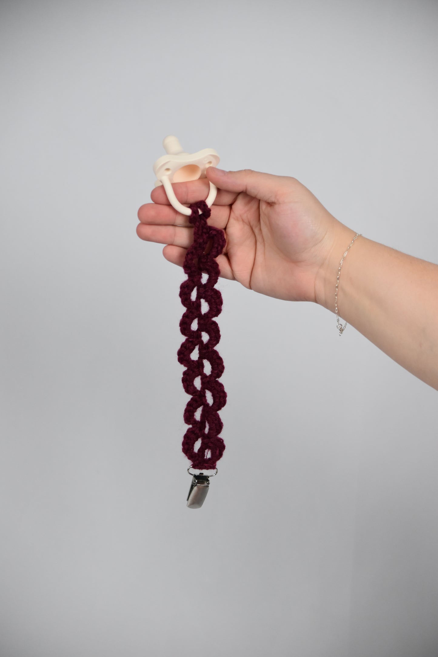 Crochet Pacifier Clip
