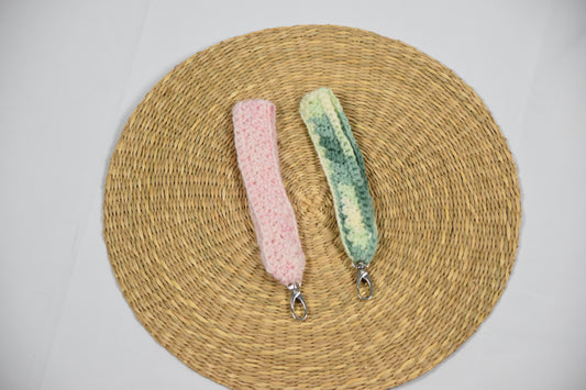 Crochet Keychain Wristlet